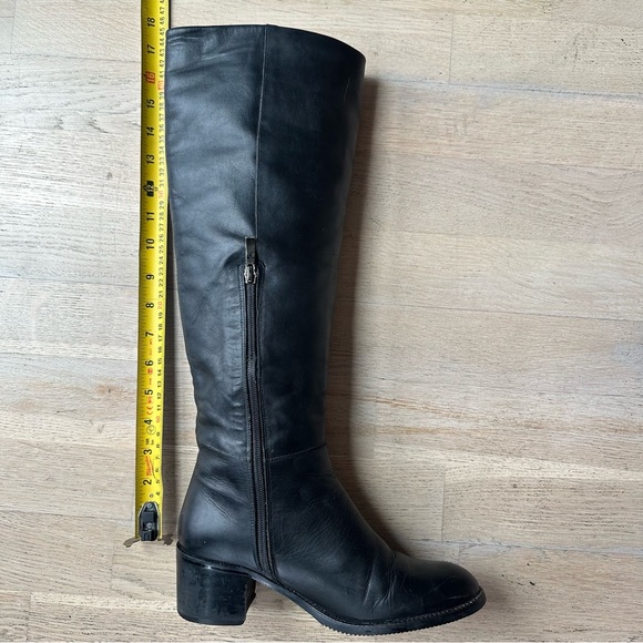 🇮🇹 Italian Tall Leather Boots 36 - Picture 10 of 13